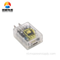 5v2.5a Clear Encousure Wall Charger voor tablet -pc